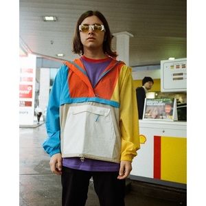 Teddy Fresh Colorblock Anorak Jacket XS